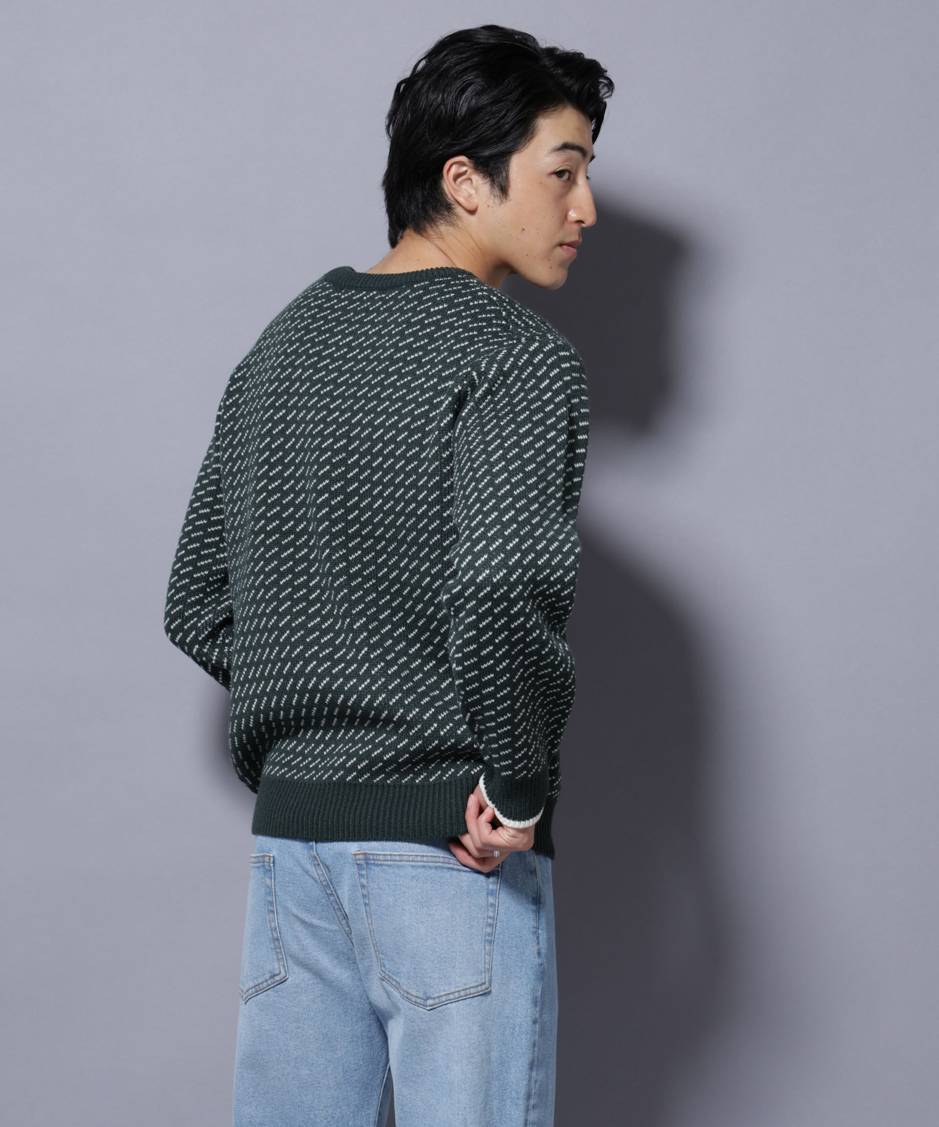 nano･universe「バーズアイニット」|ニット・セーター|