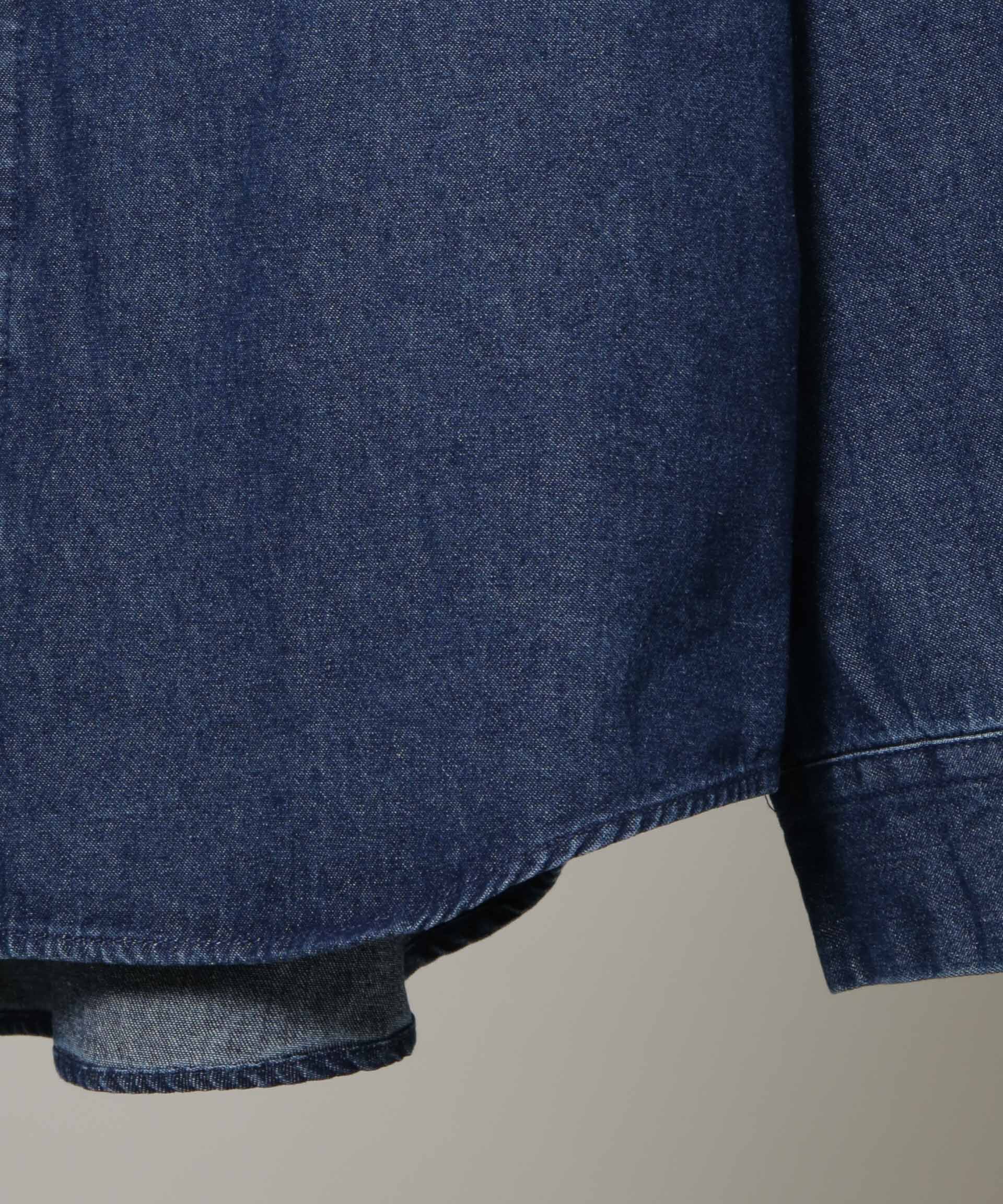 nano･universe「ライトオンスデニムシャツ 長袖」|シャツ・ブラウス|