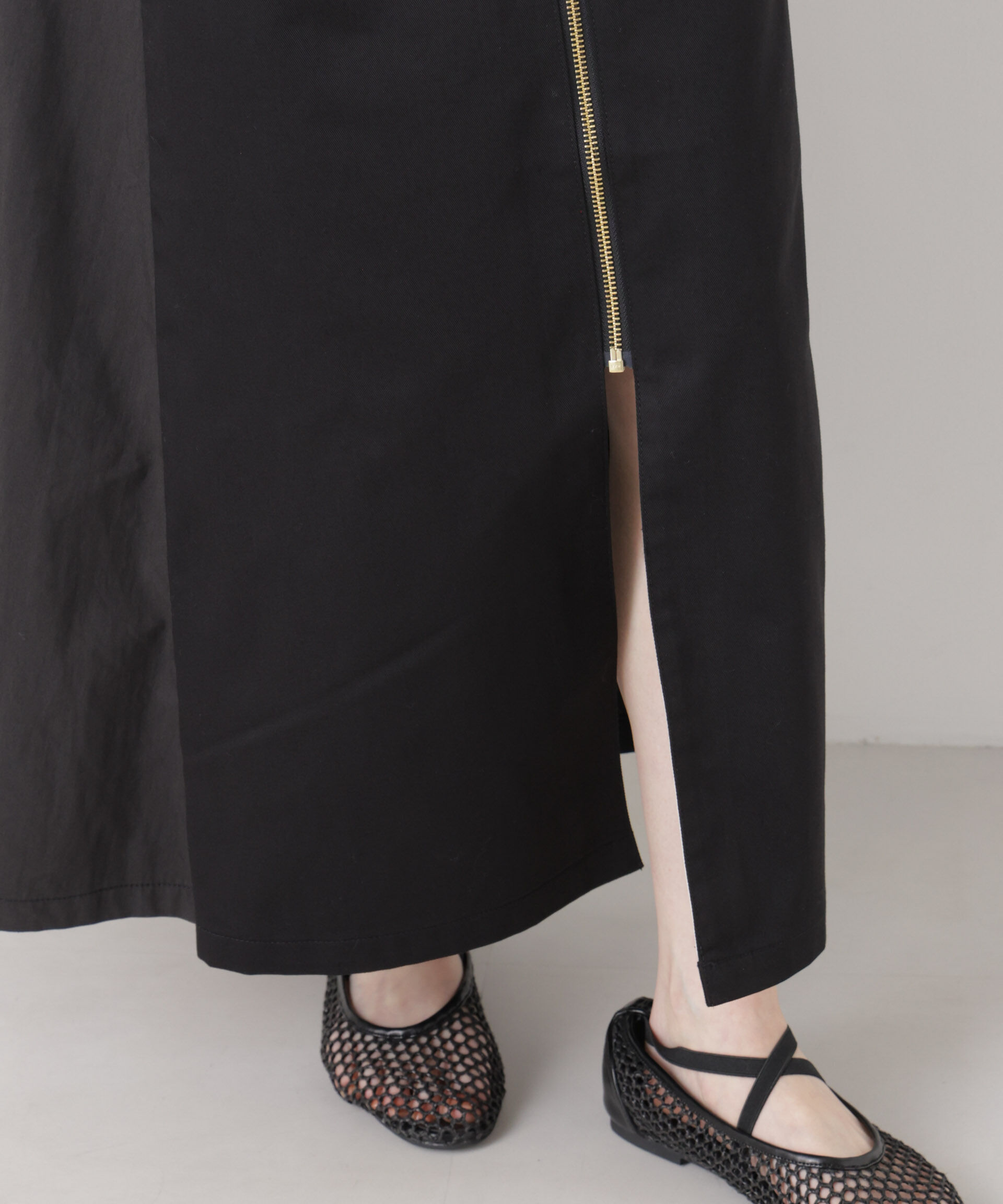 nano･universe「UNIVERSAL OVERALL/TWILL JUMPER SKIRT」|ワンピース|