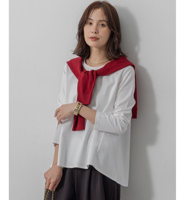 組曲「バックフレアロングＴシャツ」|Tシャツ・カットソー|