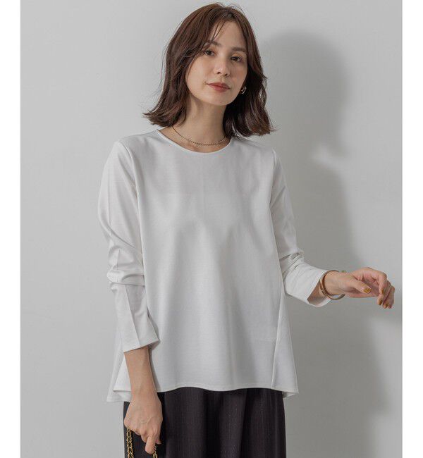 組曲「バックフレアロングＴシャツ」|Tシャツ・カットソー|