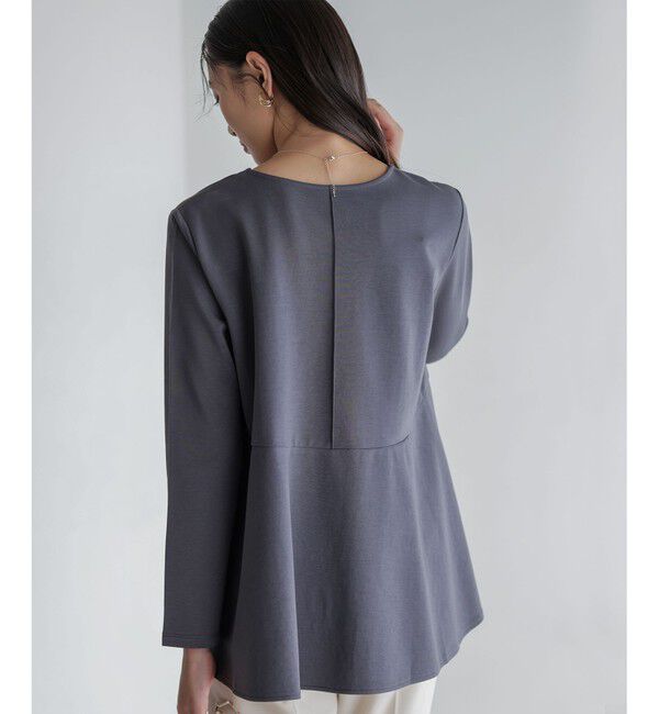 組曲「バックフレアロングＴシャツ」|Tシャツ・カットソー|