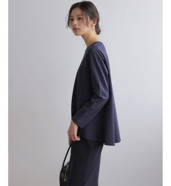 組曲「バックフレアロングＴシャツ」|Tシャツ・カットソー|