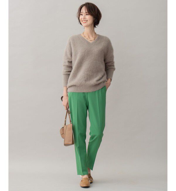 自由区「【XSサイズ～/洗える】TRギャバ テーパードパンツ」|その他|