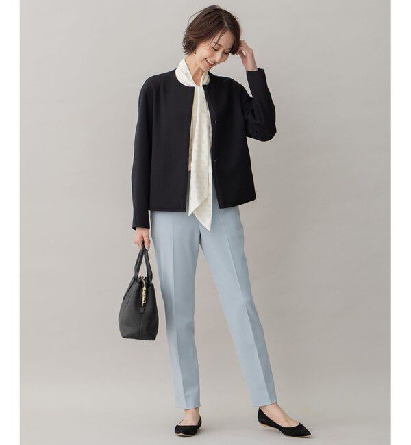 自由区「【XSサイズ～/洗える】TRギャバ テーパードパンツ」|その他|