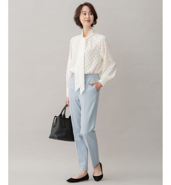 自由区「【XSサイズ～/洗える】TRギャバ テーパードパンツ」|その他|