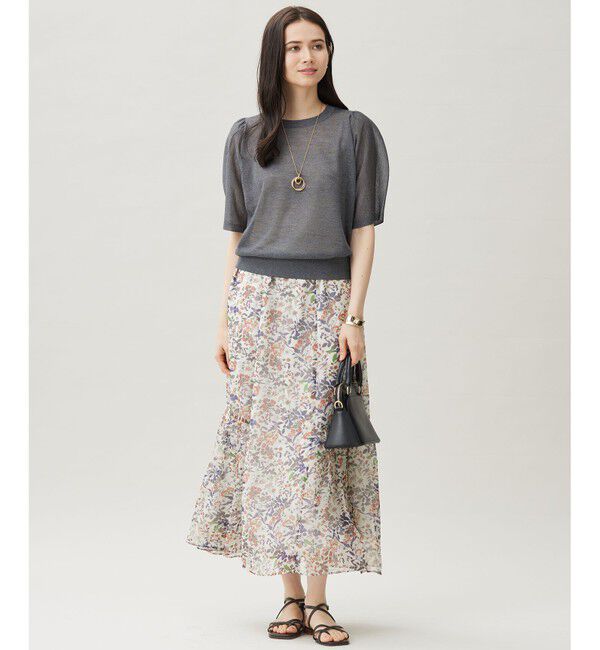 自由区「ブライトシアープルオーバー ニット」|ニット・セーター|