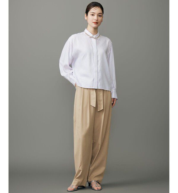 自由区「セルロースコットンチノコクーンシルエット パンツ」|その他|