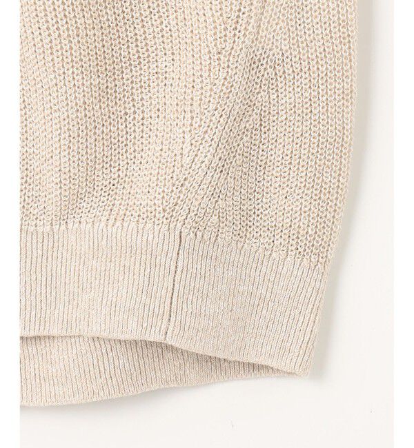 23区「【洗える】ピュアリネン ニット ベスト」|ニット・セーター|