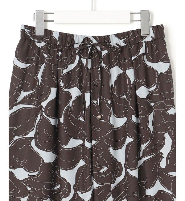 23区「【洗える】Ratti フラワーアートプリント ワイド パンツ」|その他|