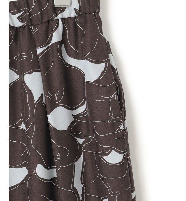 23区「【洗える】Ratti フラワーアートプリント ワイド パンツ」|その他|