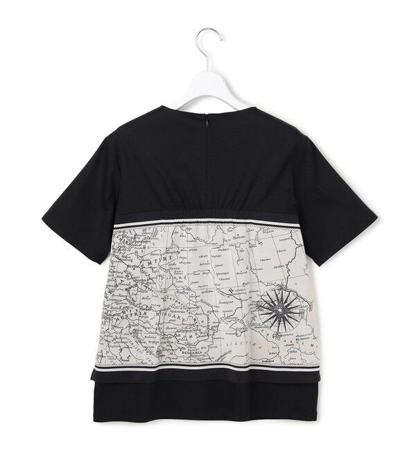 23区「スカーフコンビジャージー カットソー」|Tシャツ・カットソー|