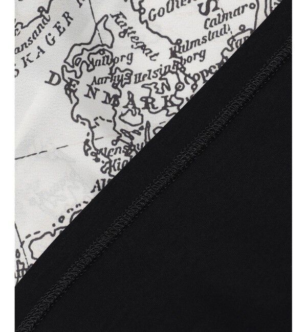 23区「スカーフコンビジャージー カットソー」|Tシャツ・カットソー|