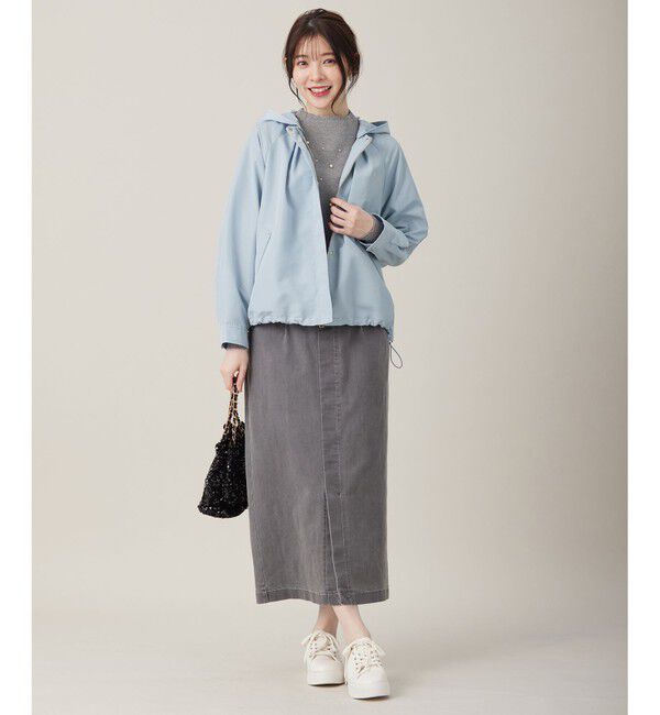 any SiS「【洗える】ストレッチライトデニム スカート」|スカート|