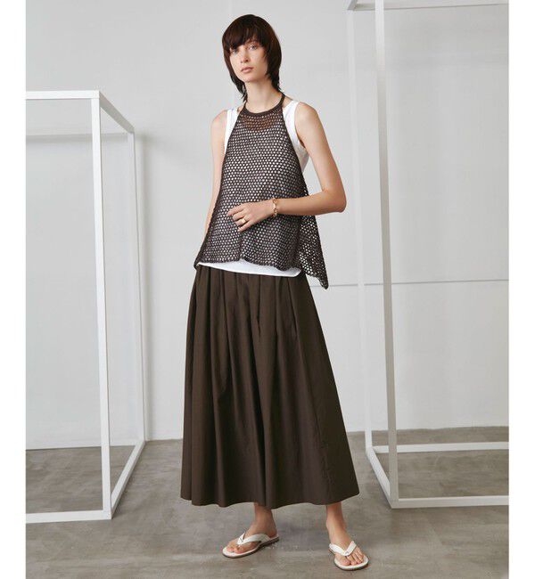 BEIGE,「SHARRON / ホルターネックキャミソール」|ニット・セーター|