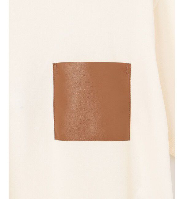 BEIGE,「【上代変更 WEBOFF本部移送済み】 NADIA / ニットTシャツ」|ニット・セーター|