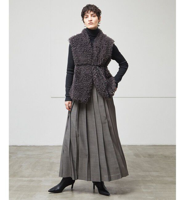 BEIGE,「【洗える】FORD / ハイネックトップス」|Tシャツ・カットソー|