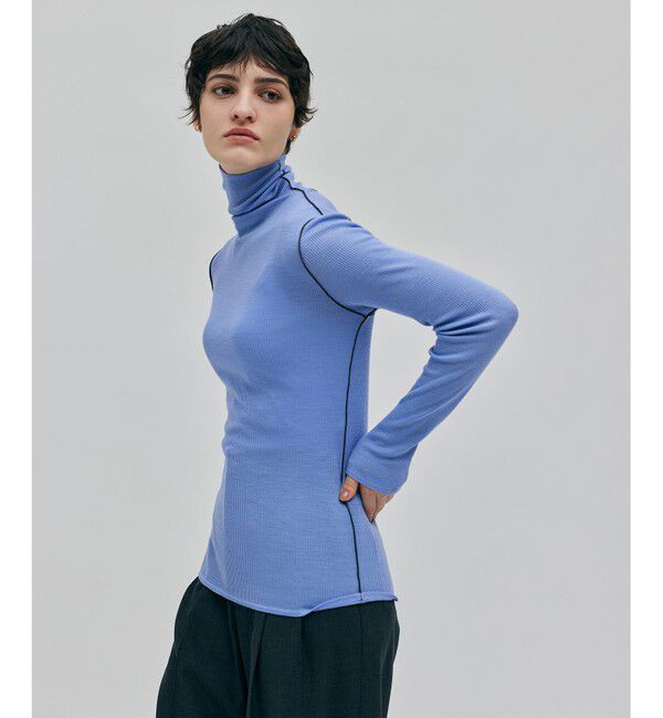 BEIGE,「【洗える】FORD / ハイネックトップス」|Tシャツ・カットソー|Sax&times;C Gray