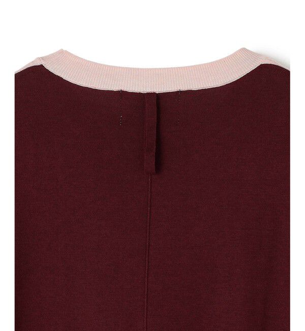 BEIGE,「CHLOR / ウールシルク配色クルーネックニット」|ニット・セーター|