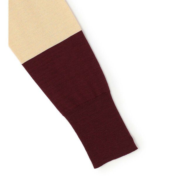 BEIGE,「CHLOR / ウールシルク配色クルーネックニット」|ニット・セーター|