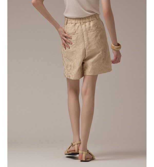 GRACE CONTINENTAL「リーフジャガードショートパンツ」|その他|
