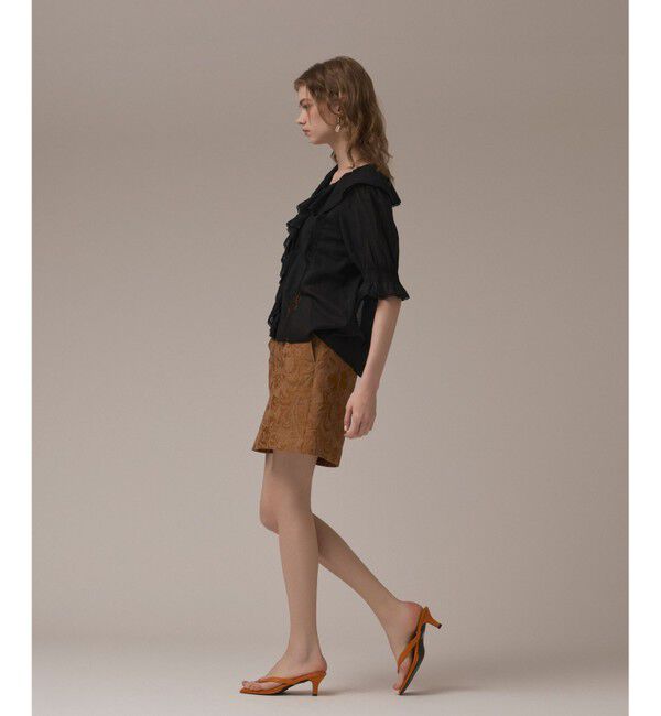 GRACE CONTINENTAL「リーフジャガードショートパンツ」|その他|