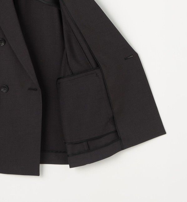 NOLLEY'S sophi「《セットアップ対応》ウォッシャブルドライシャーク2WAYスリットジャケット」|テーラードジャケット|