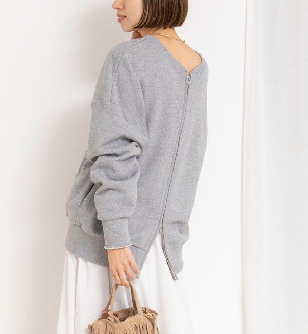 NOLLEY'S「ウォッシャブル2WAYロングジップスウェット」|スウェット・ジャージ|