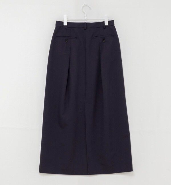MAQWEL「【MAQWEL/マクウェル】タックロングスカート」|タイト|