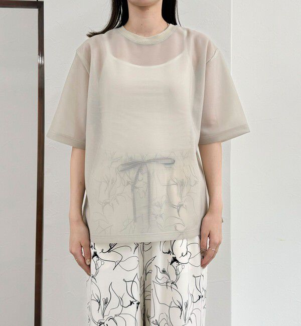 fredy emue「シアーダンボールトップス」|Tシャツ・カットソー|