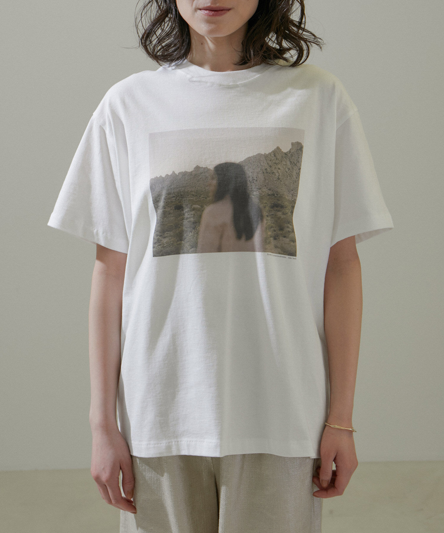 SALON adam et rope'「【Alec Soth（アレック・ソス）】[24SS]フォトTシャツ」|Tシャツ・カットソー|