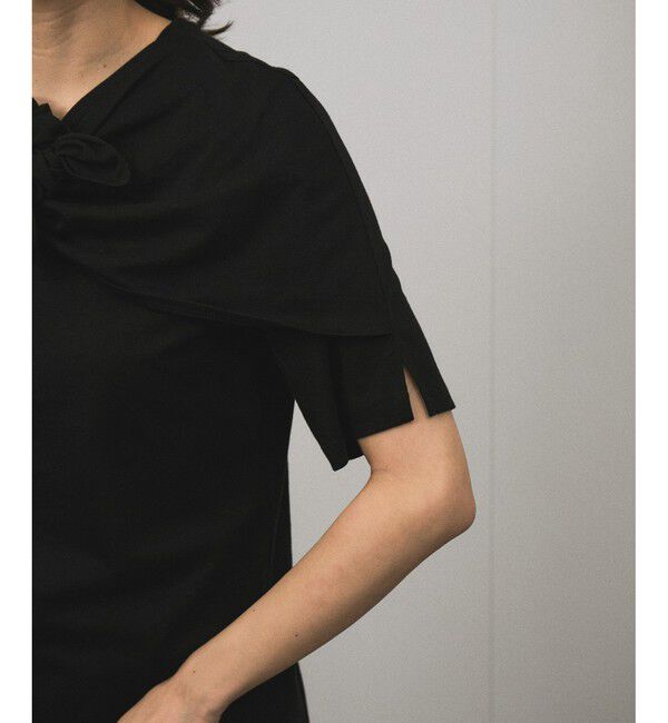 SALON adam et rope'「【MAISON EENK（メゾン インク）】Jeong-Ja Knot T-Shirt」|Tシャツ・カットソー|