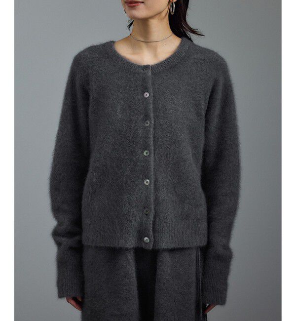 SALON adam et rope'「フォックスカシミヤ混 前後2WAYカーディガン / セットアップ対応」|カーディガン|