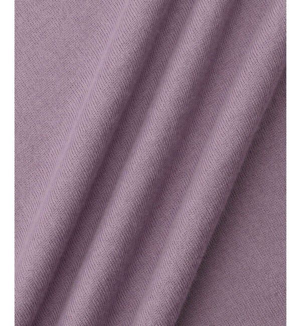 SALON adam et rope'「【J'aDoRe・店舗限定】【extreme cashmere（エクストリーム・カシミア）】james ニットTシャツ」|Tシャツ・カットソー|