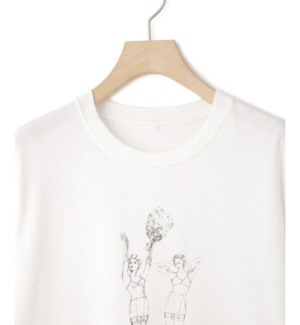 SALON adam et rope'「【Angie La La for SALON】コラボプリントTEE」|Tシャツ・カットソー|