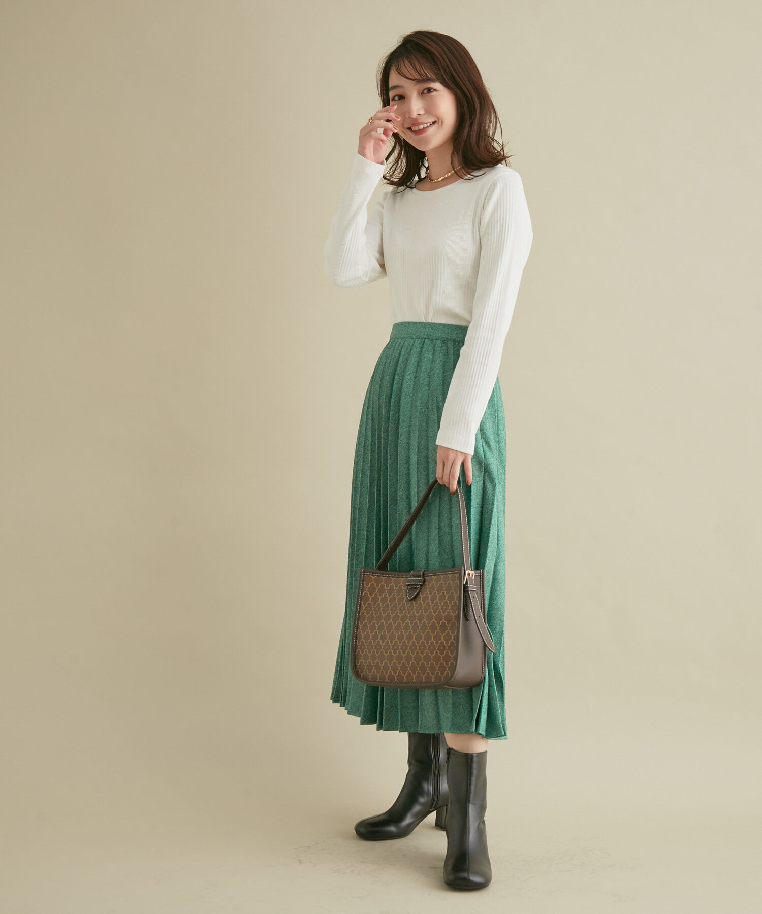 VIS「着回し力抜群のランダムテレコプルオーバー」|Tシャツ・カットソー|