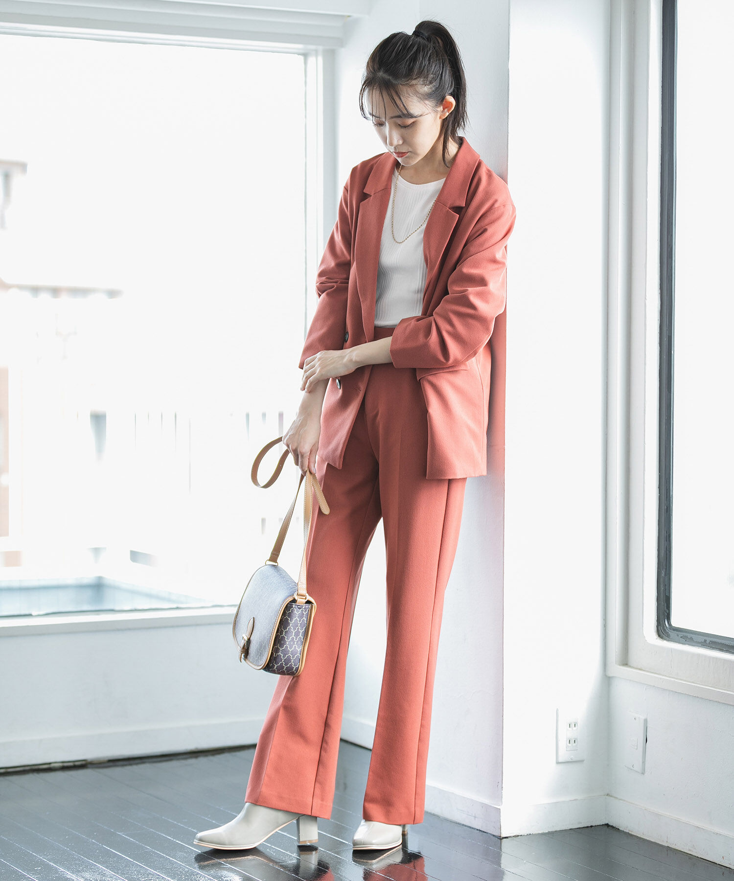 VIS「着回し力抜群のランダムテレコプルオーバー」|Tシャツ・カットソー|