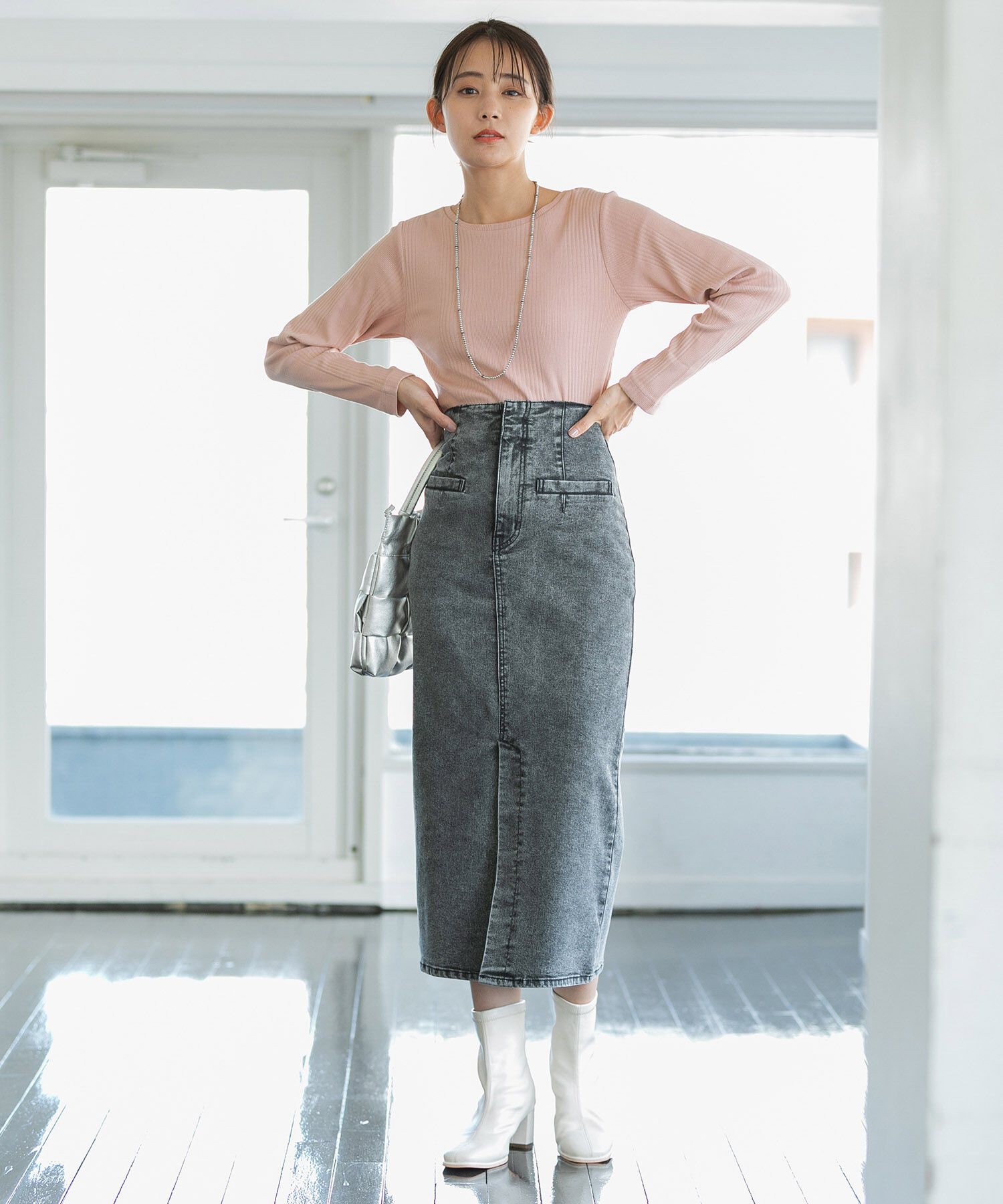 VIS「着回し力抜群のランダムテレコプルオーバー」|Tシャツ・カットソー|