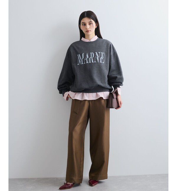 VIS「【新色追加】【選べる4色】裏毛スウェットプルオーバー」|スウェット・ジャージ|