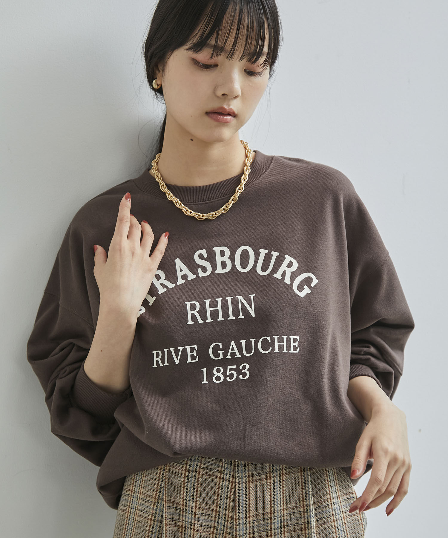 VIS「【新色追加】【選べる4色】裏毛スウェットプルオーバー」|スウェット・ジャージ|