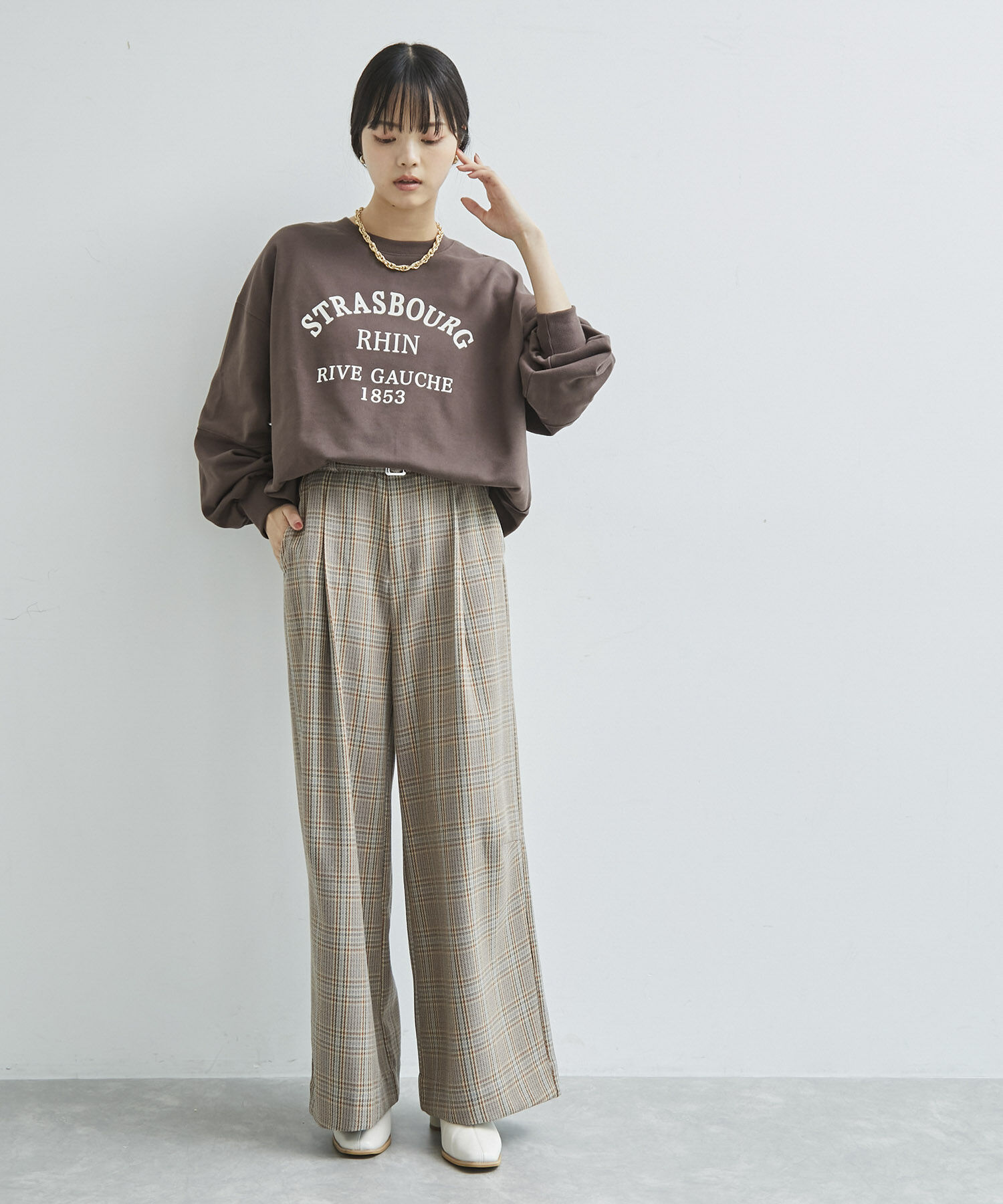 VIS「【新色追加】【選べる4色】裏毛スウェットプルオーバー」|スウェット・ジャージ|