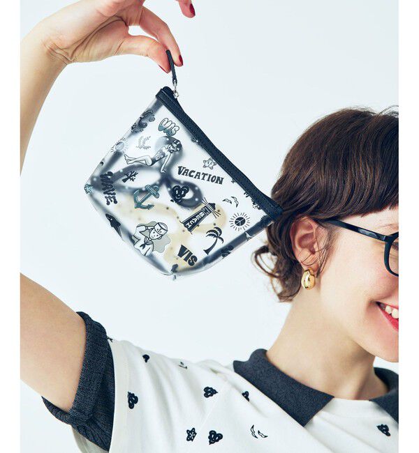 VIS「【Chocomoo】VIS別注イラストクリアポーチ」|ポーチ|