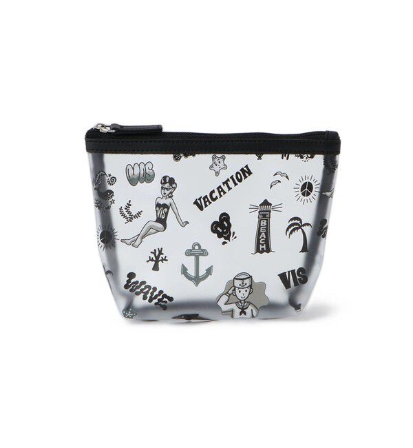 VIS「【Chocomoo】VIS別注イラストクリアポーチ」|ポーチ|