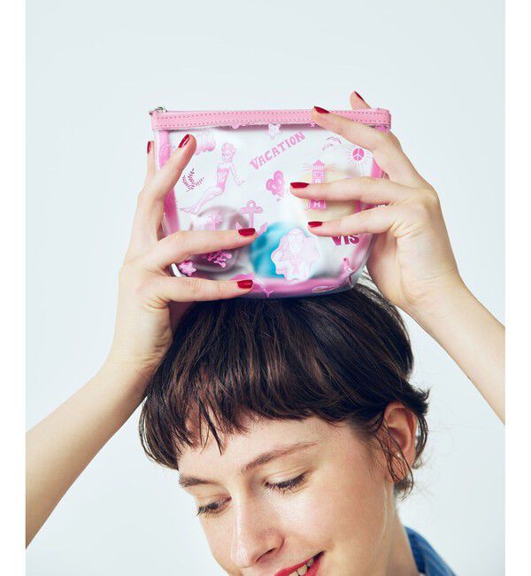 VIS「【Chocomoo】VIS別注イラストクリアポーチ」|ポーチ|