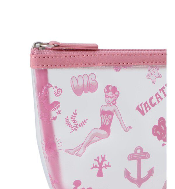 VIS「【Chocomoo】VIS別注イラストクリアポーチ」|ポーチ|