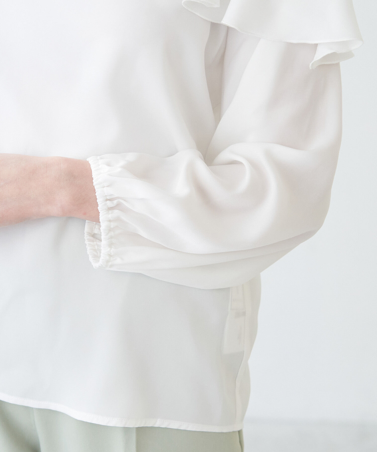 Rope&rsquo;Picnic「ラッフルデザインブラウス」|シャツ・ブラウス|