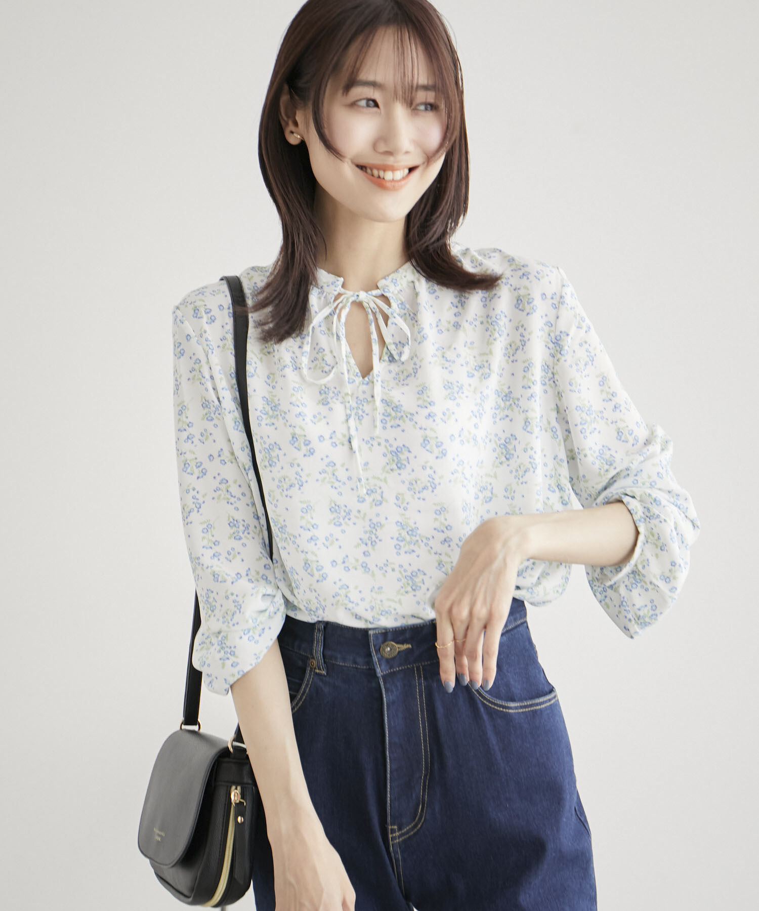 Rope&rsquo;Picnic「2WAY/スタンドブラウス」|シャツ・ブラウス|