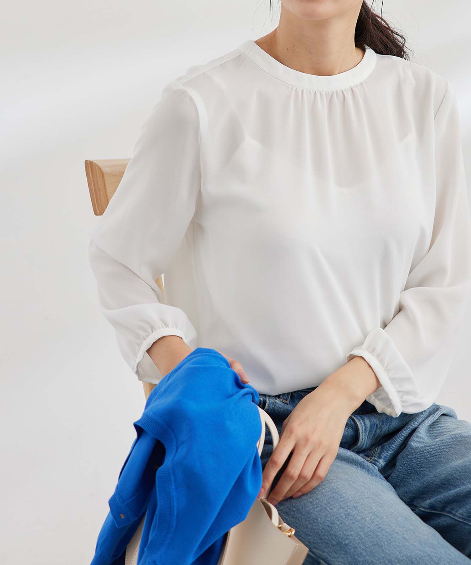 Rope&rsquo;Picnic「2WAY/スタンドブラウス」|シャツ・ブラウス|