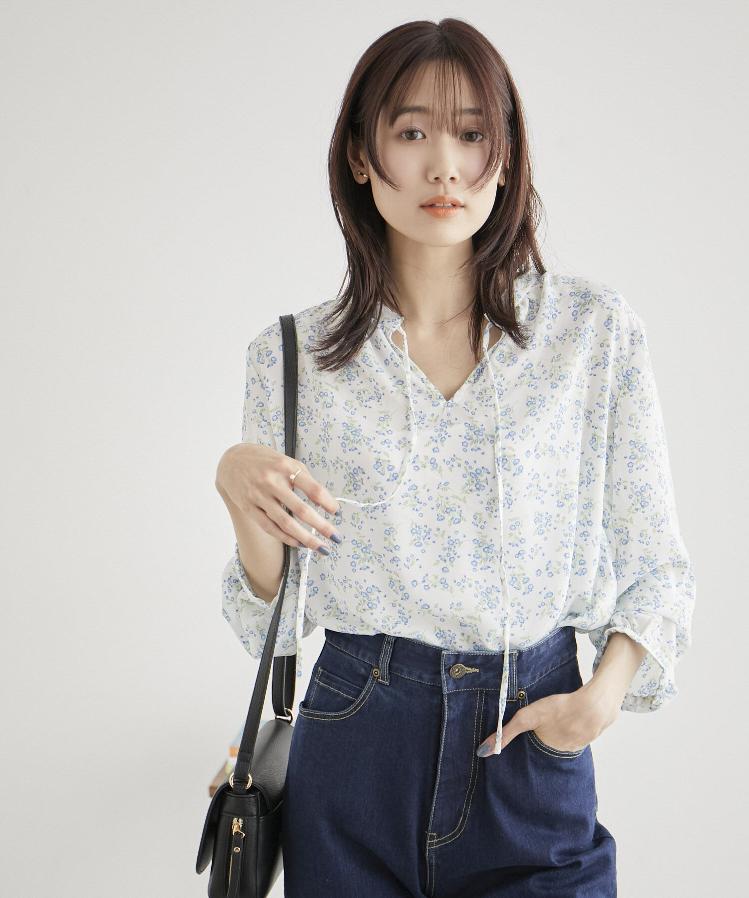 Rope&rsquo;Picnic「2WAY/スタンドブラウス」|シャツ・ブラウス|