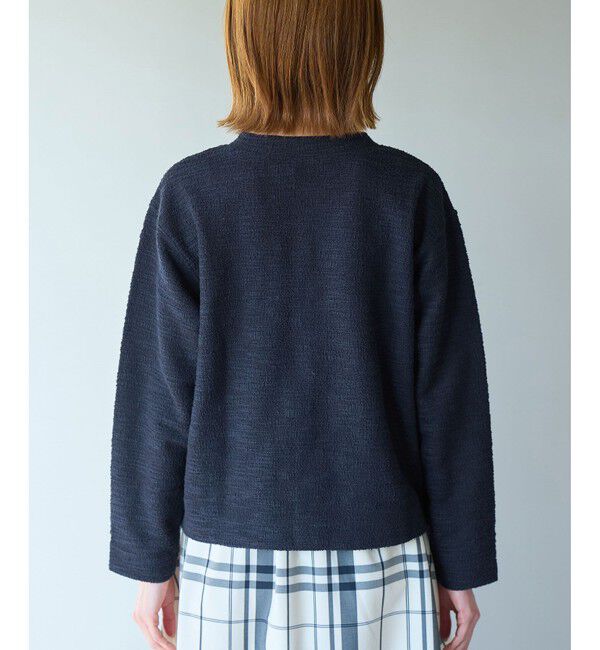 Rope&rsquo;Picnic「カットツイードメタル釦カーディガン」|カーディガン|